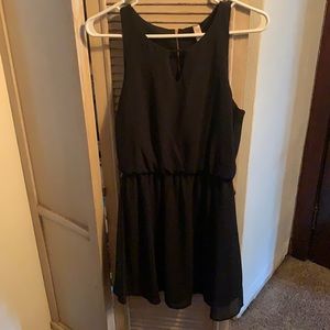 Little black sleeveless dress!